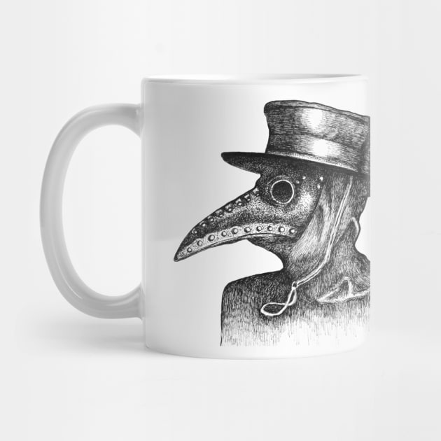 The Doctor Will See You Now - Cool Plague Doctor T-Shirt by Squidoodle